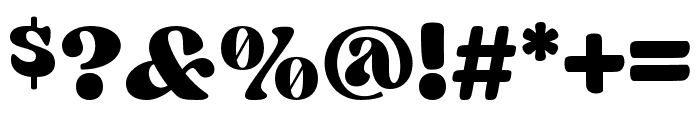 NuevaGarcia-Regular Font OTHER CHARS