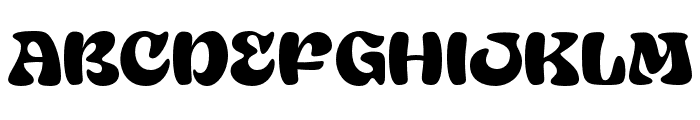 NuevaGarcia-Regular Font UPPERCASE