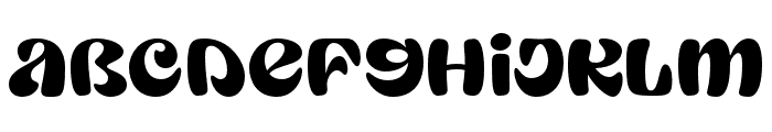 NuevaGarcia-Regular Font LOWERCASE