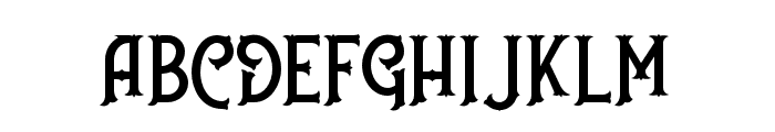 Nufced Font UPPERCASE