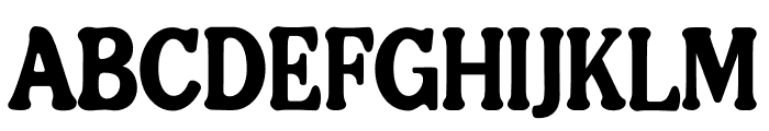 Nugia Vintage Font UPPERCASE