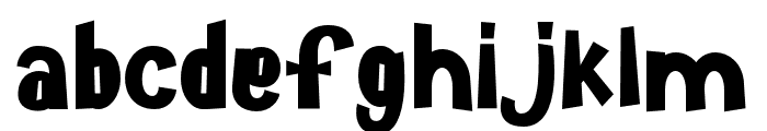 NugieKimons-Regular Font LOWERCASE