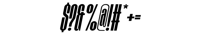 Nugotha Regular Italic Font OTHER CHARS