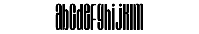 Nugotha Rounded Font LOWERCASE