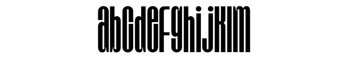 Nugotha Font LOWERCASE