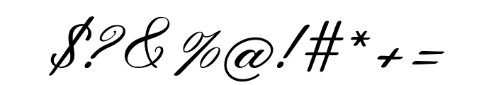 Nurhalifa Italic Font OTHER CHARS