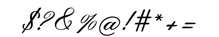 NurhalifaItalic Font OTHER CHARS
