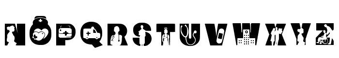 Nurse Font Regular Font LOWERCASE