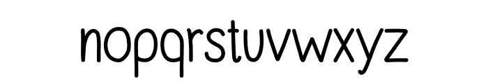 Nurse Note Font LOWERCASE