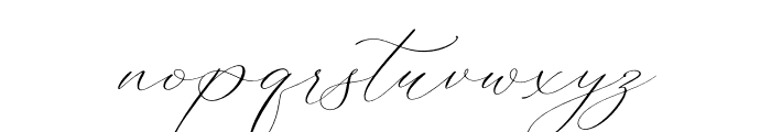 Nusantyra Cantiva Italic Font LOWERCASE
