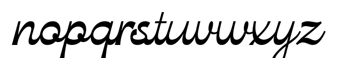 Nuthira Font LOWERCASE