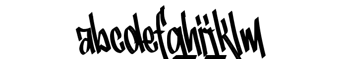 Nutty Noisses Font LOWERCASE