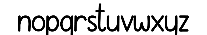 Nuvella Font LOWERCASE