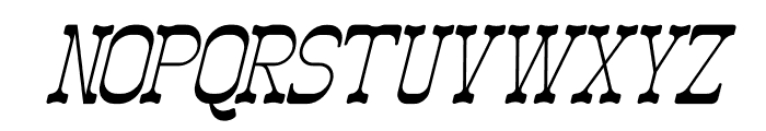 Nuvoboy Italic Font UPPERCASE