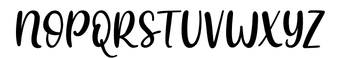 NuzzleBloom Font UPPERCASE