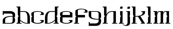 Nymph-Regular Font LOWERCASE