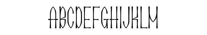 OBED Font LOWERCASE