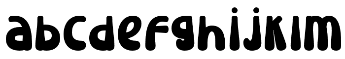 OBESE FRUIT  Regular Font LOWERCASE