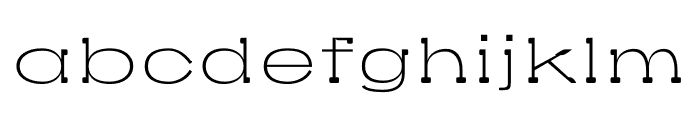ODEION Font LOWERCASE