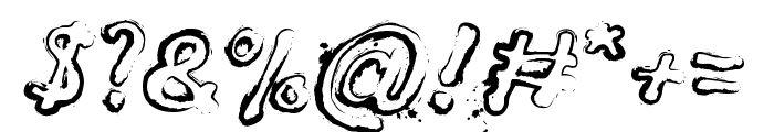 OLD SYDNEY_ink Font OTHER CHARS