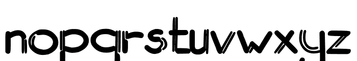 OLIA VUZO Font LOWERCASE