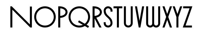 OLIGUN Font UPPERCASE