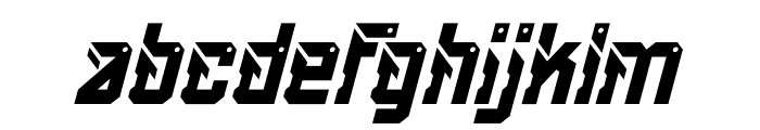 OMNIGLO Italic Font LOWERCASE