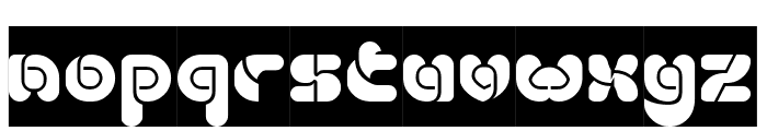 ORBIT AROUND-Inverse Font LOWERCASE