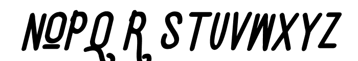 ORCICUAS Italic Font LOWERCASE