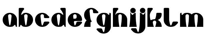 ORGANIC LIFE Bold Font LOWERCASE