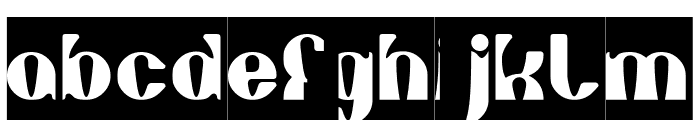 ORGANIC LIFE-Inverse Font LOWERCASE