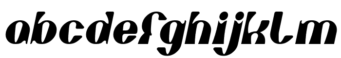 ORGANIC LIFE Italic Font LOWERCASE