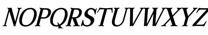 ORTUSELA Italic Font UPPERCASE