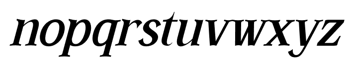 ORTUSELA Italic Font LOWERCASE