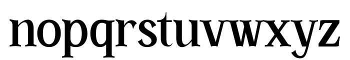 ORTUSELA Font LOWERCASE