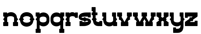OUTLAWMAJOR-Regular Font LOWERCASE
