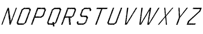 OUTLINE99INNERBLOCKPRINT-Italic Font LOWERCASE