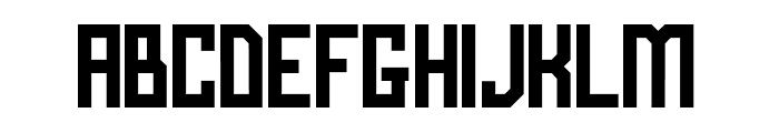 OVER'GRID Font LOWERCASE