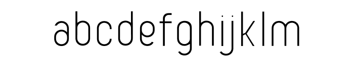 OVERJOY Inline Font LOWERCASE