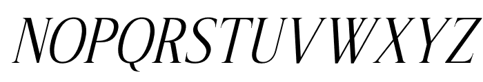 OWERSTINN Italic Font UPPERCASE