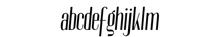 OWLKING Semi Light Italic Font LOWERCASE