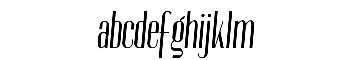 OWLKING-SemiLightItalic Font LOWERCASE