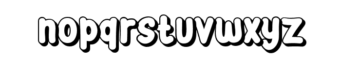 OXYNEOShadow Font LOWERCASE