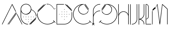 OYM Regular Font UPPERCASE