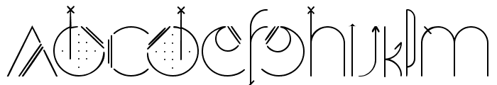 OYM Regular Font LOWERCASE