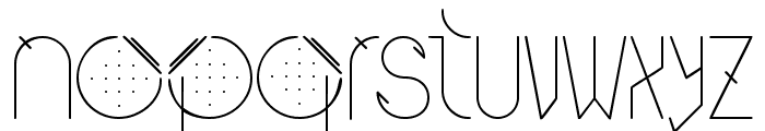 OYM Regular Font LOWERCASE