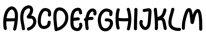 Oahyou Minna Regular Font UPPERCASE