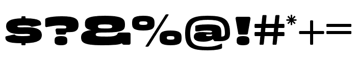 OaksideTypeface-Regular Font OTHER CHARS