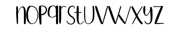 Oakstree Font LOWERCASE