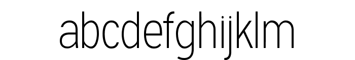 Oath Extra Light Font LOWERCASE